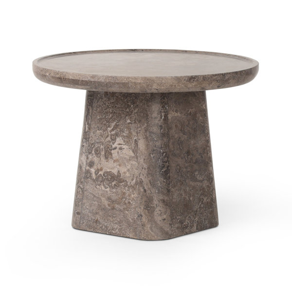 Four Hands Zane Marble End Table | Perigold
